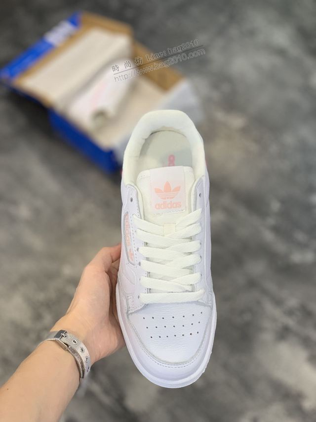Adidas鞋 阿迪達斯白色板鞋 全新adidas Originals 男女同款  hdx13324